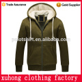 Winter outer super warm hooded fleece jacket